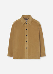 Corduroy Overshirt - Camel - CO Collections